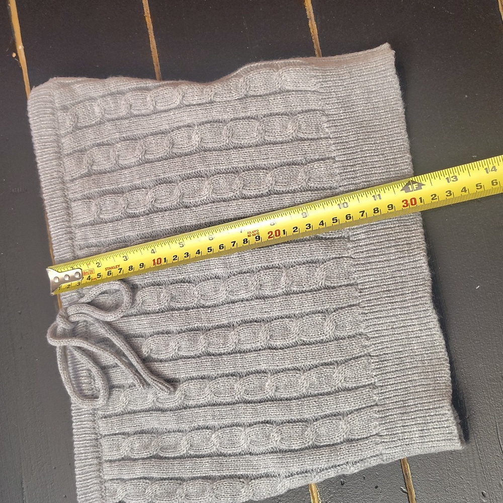 Gray Cable Knit Tube Top HONEY 🍯 🍯 🍯 MANGO 🥭🥭🥭🥭🥭 - Picture 13 of 13